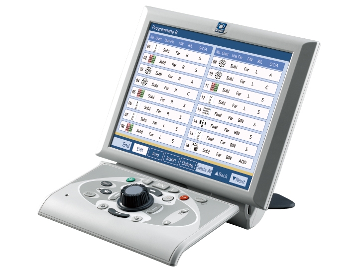 BÀN ĐO HỆ THỐNG KHÚC XẠ NIDEK TS-610
